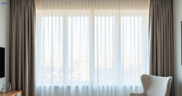 Restored vibrant drapes in yandina-creek QLD after Matty Curtain Cleaning